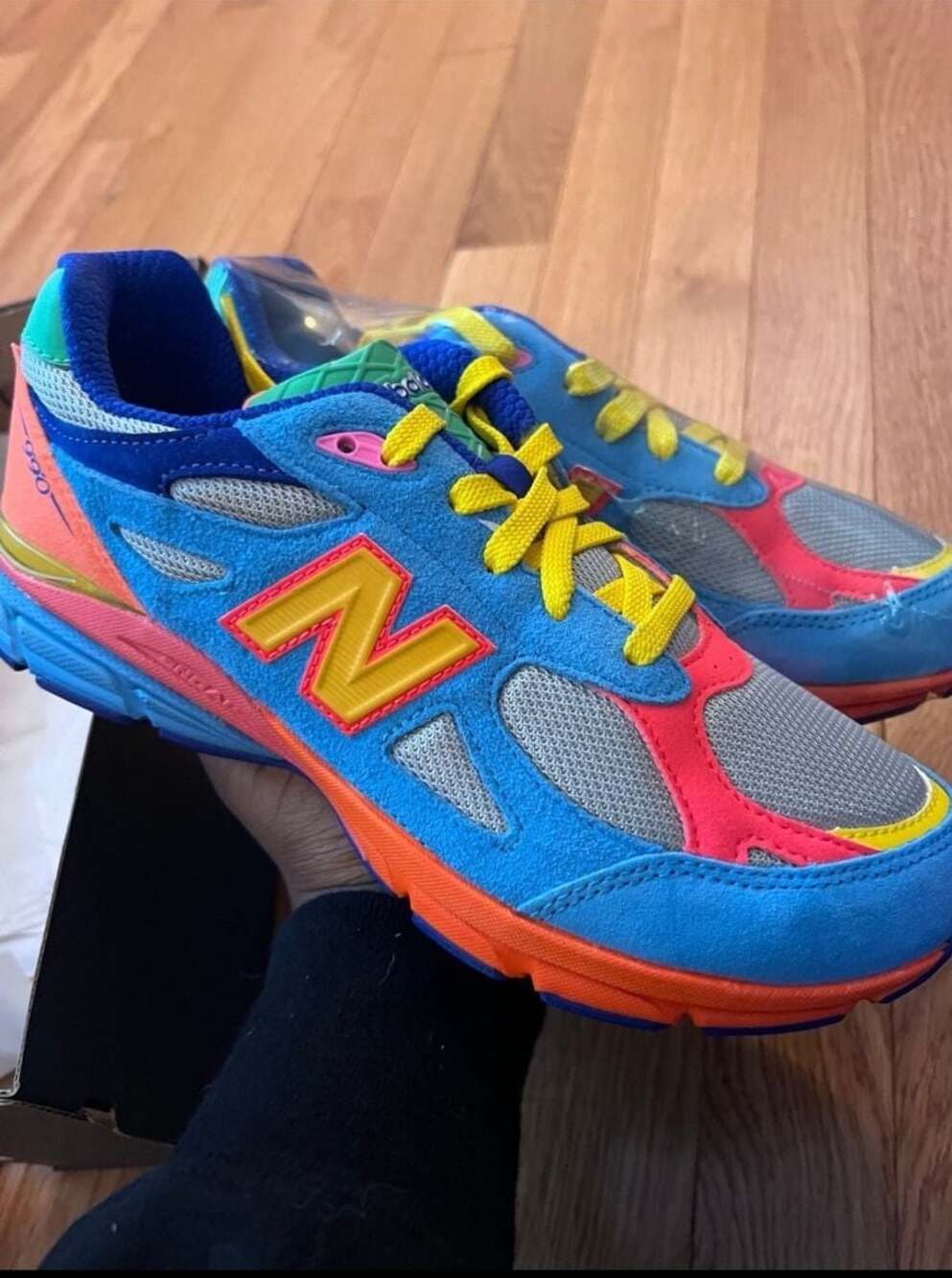 New Balance 990v3 Wild Style Kids Shoes